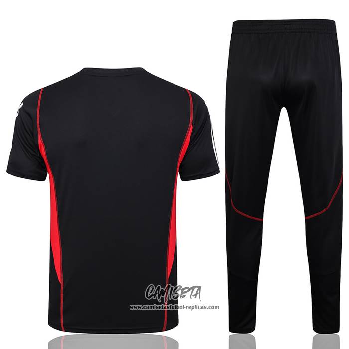 Chandal del Sao Paulo 2023-2024 Manga Corta Negro